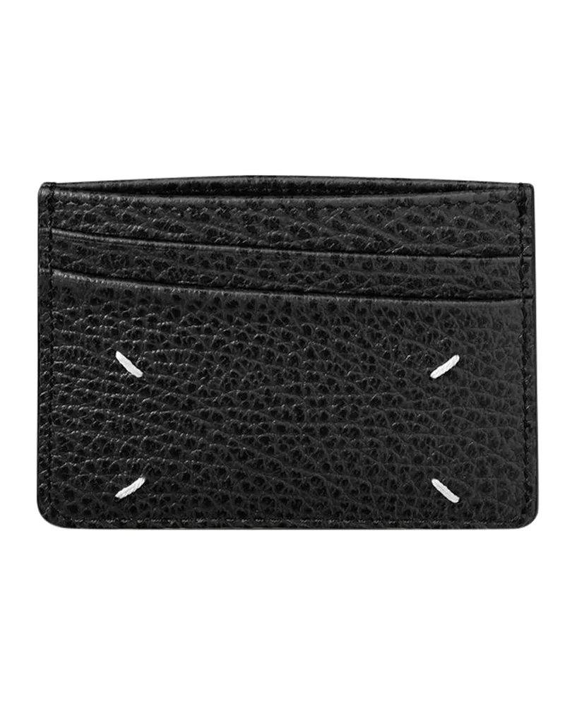 Maison Margiela Small Leather Cardholder Black