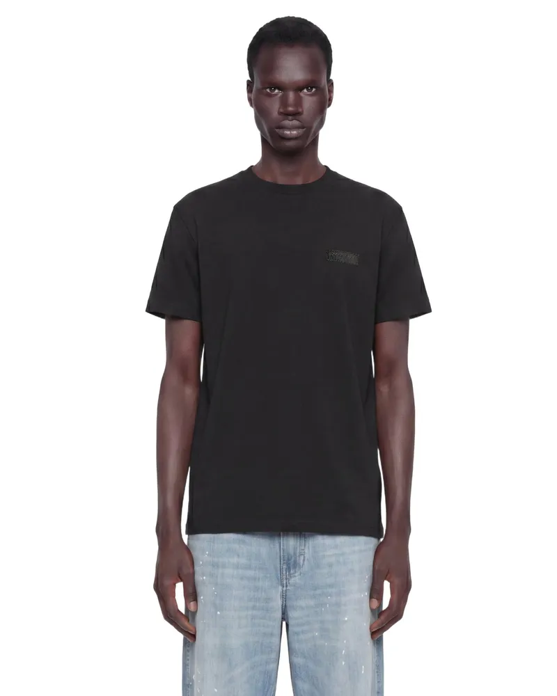 Givenchy Logo Patch Crewneck T-Shirt Black