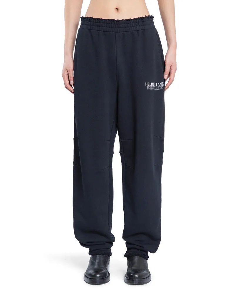 Helmut Lang Pantaloni della tuta di New York Black