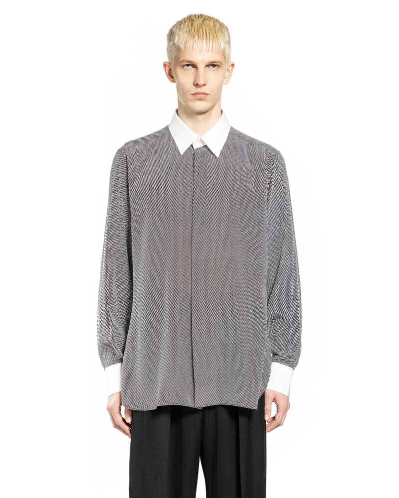 Tom Ford 3D Classic Shirt Black&white