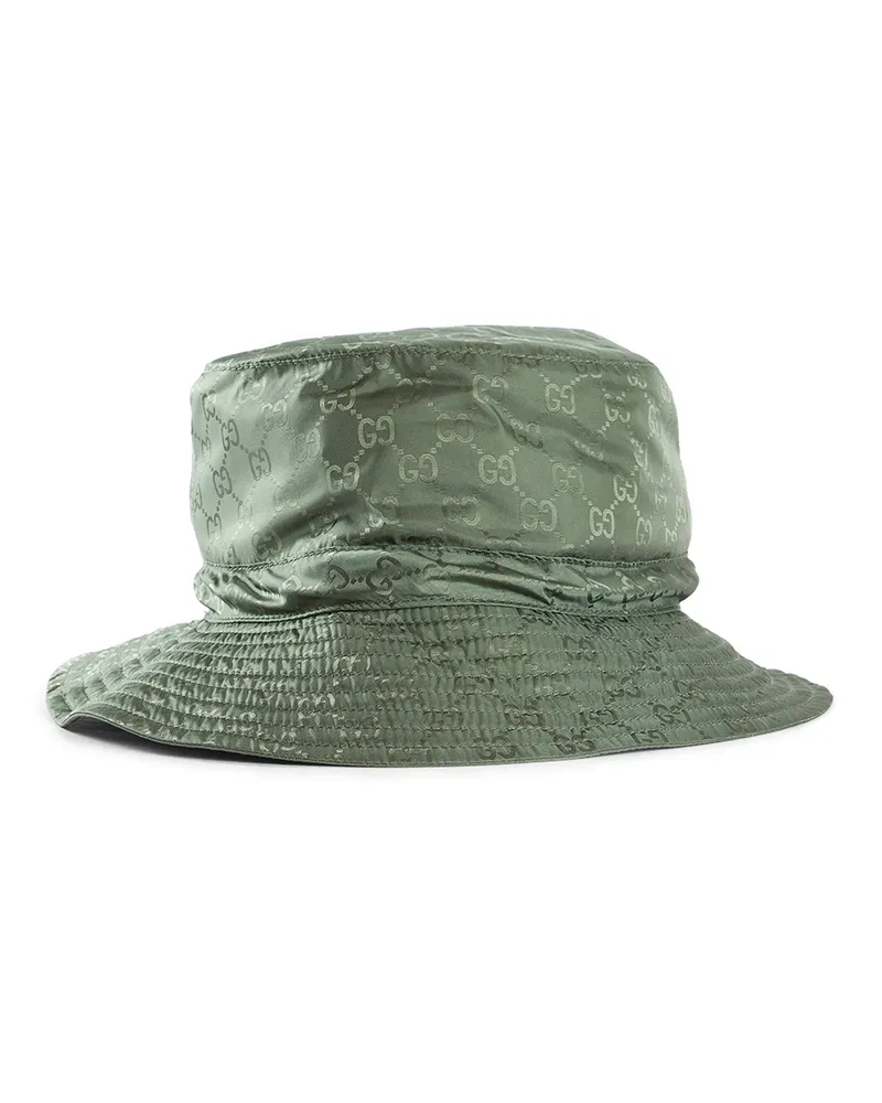 Gucci Reversible GG Nylon Bucket hat Green