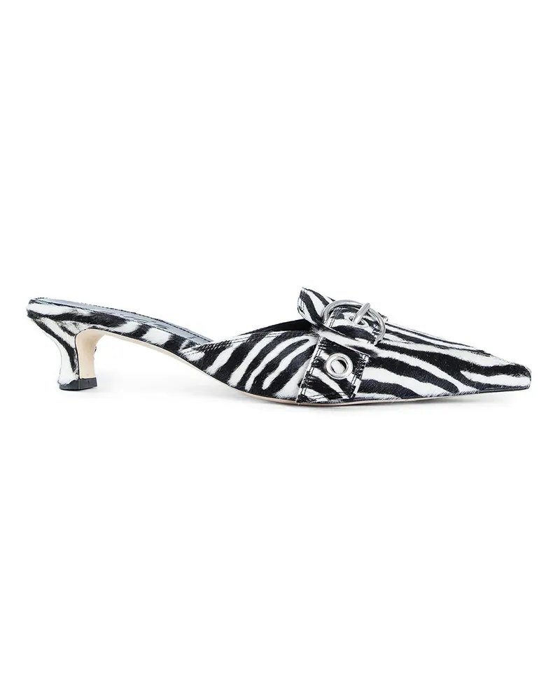 aeyde Danielle Mules Black&white