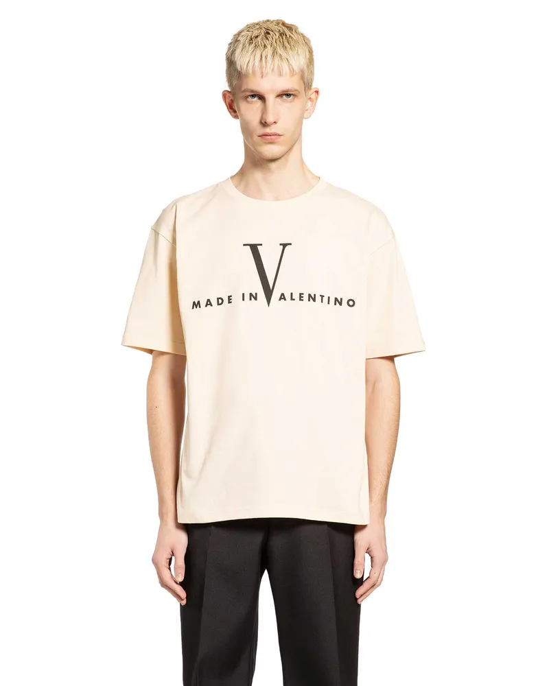 Valentino Garavani Made in  T-Shirt Beige