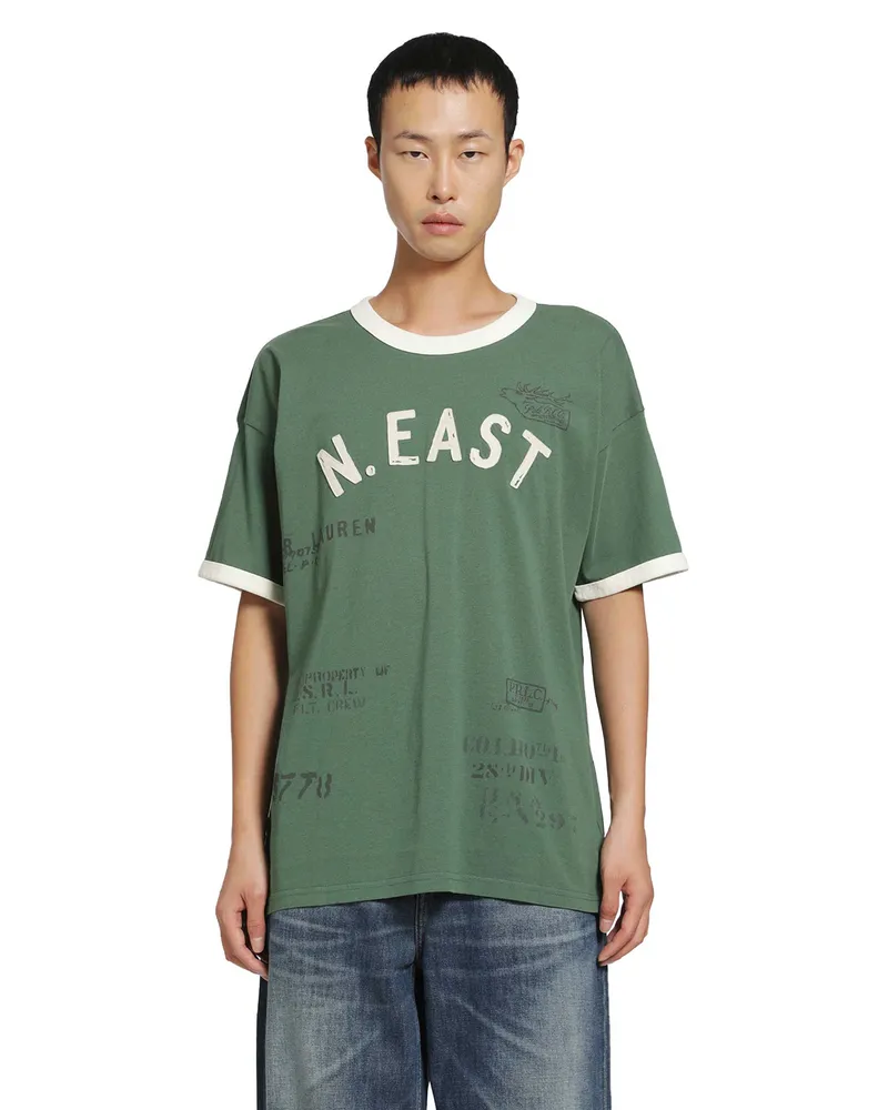 Ralph Lauren N. East Uneven Jersey T-Shirt Green