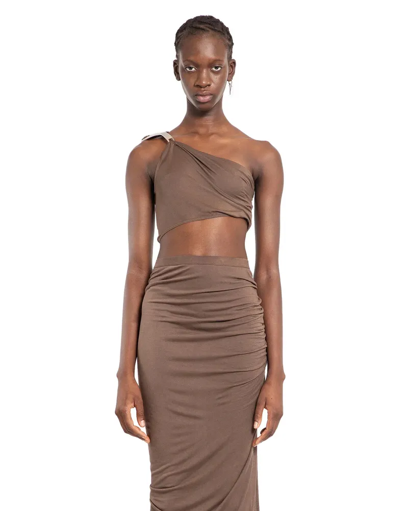 Rick Owens Lilies Hydra bra top Beige