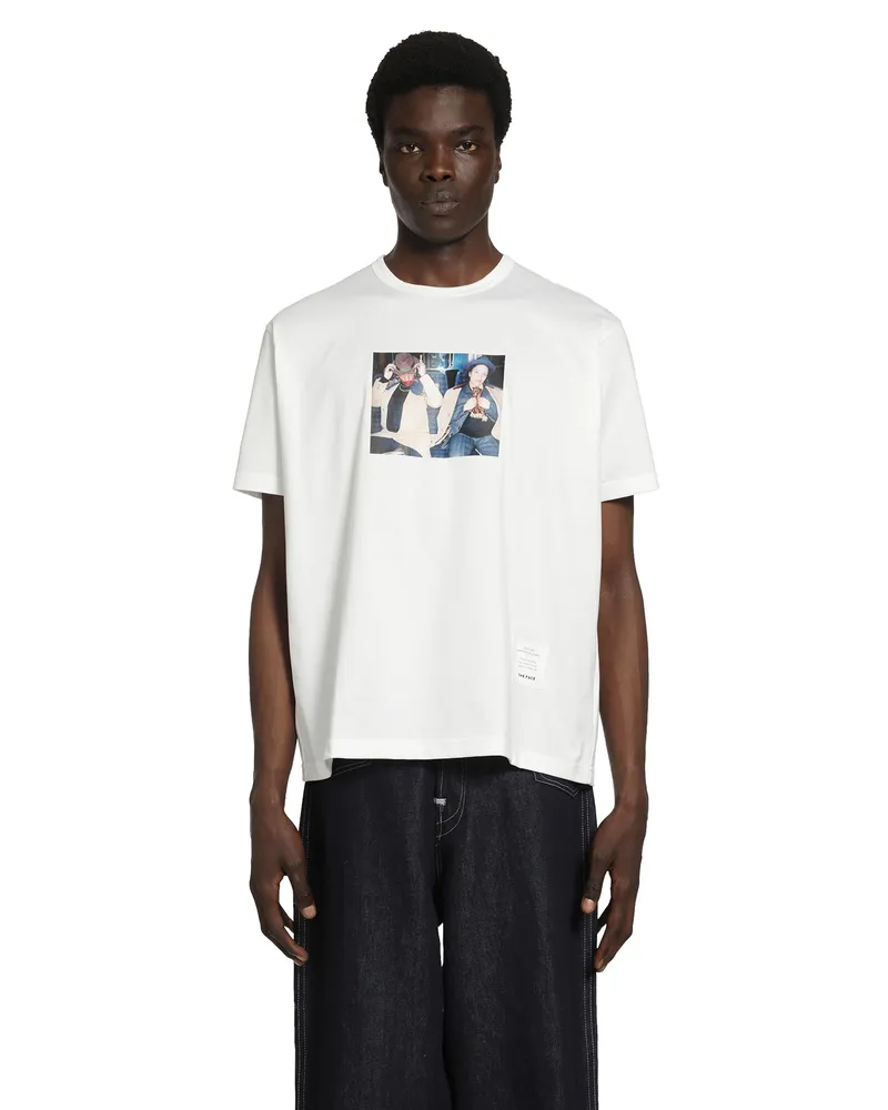 Junya Watanabe The Face Tricky And Martina T-Shirt White