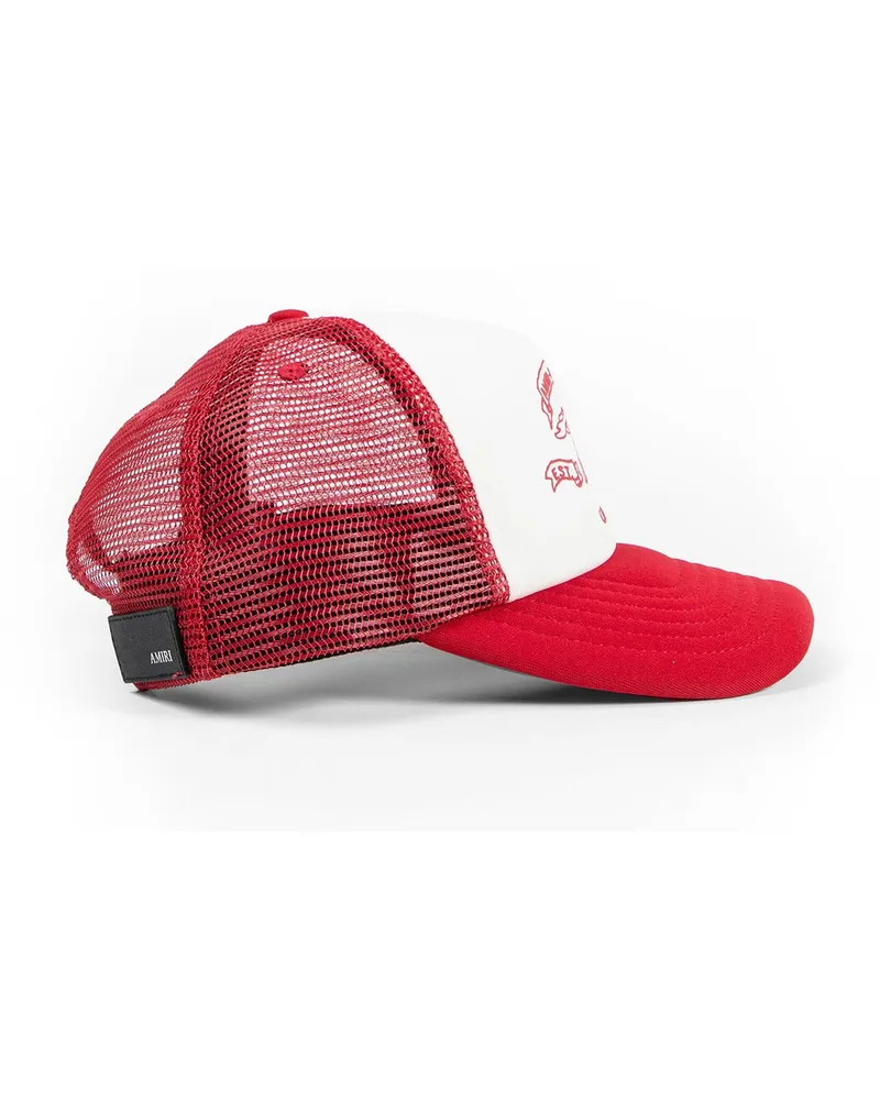 Amiri Eagle Trucker Hat Red