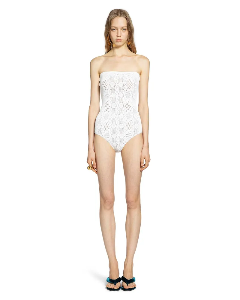 Alaïa Bustier Body White