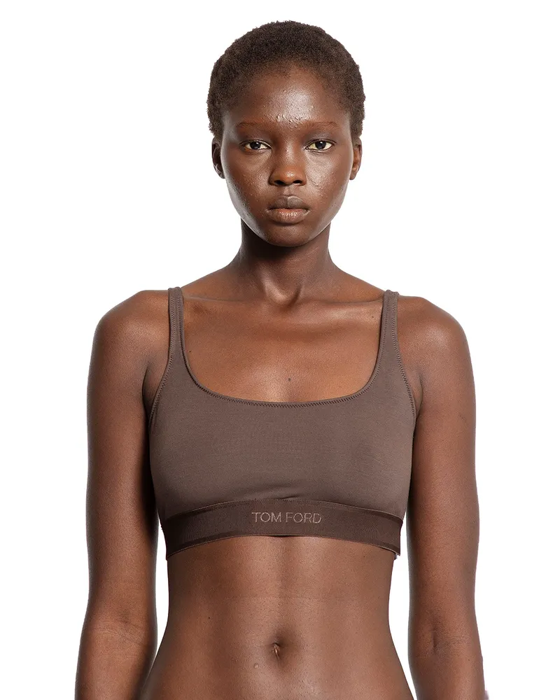 Tom Ford Modal Signature Bra Brown