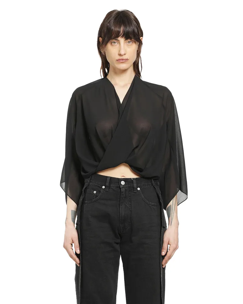 Maison Margiela Long-sleeved Top Black