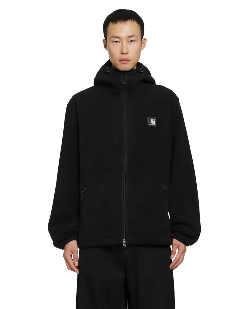 Carhartt WIP Blevin Liner Zip-Up Hoodie Black