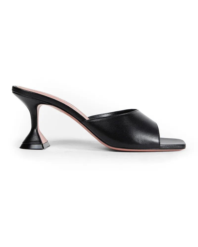 Amina Muaddi Lupita Slipper 70 Sandals Black