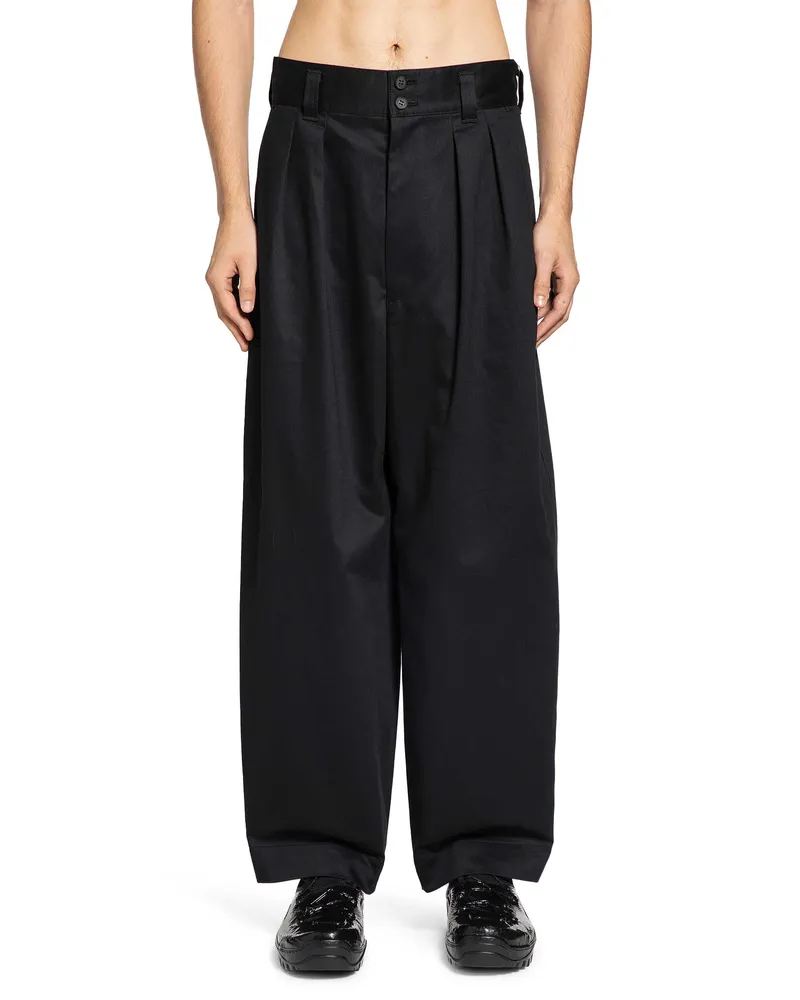 Comme des Garçons MAN BLACK TROUSERS Black