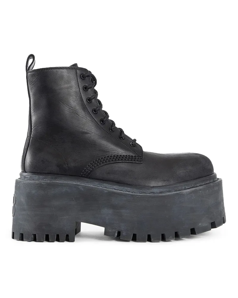 Balenciaga Stivali con piattaforma Strike Black
