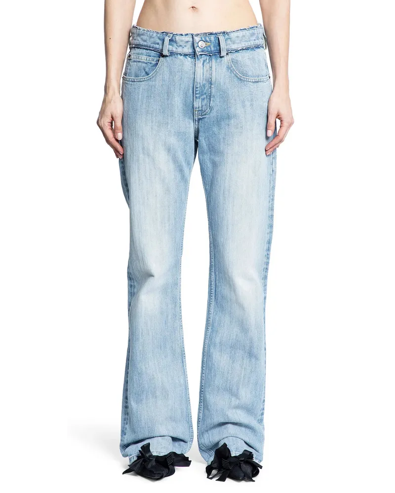Balenciaga Jeans a vita bassa Blue