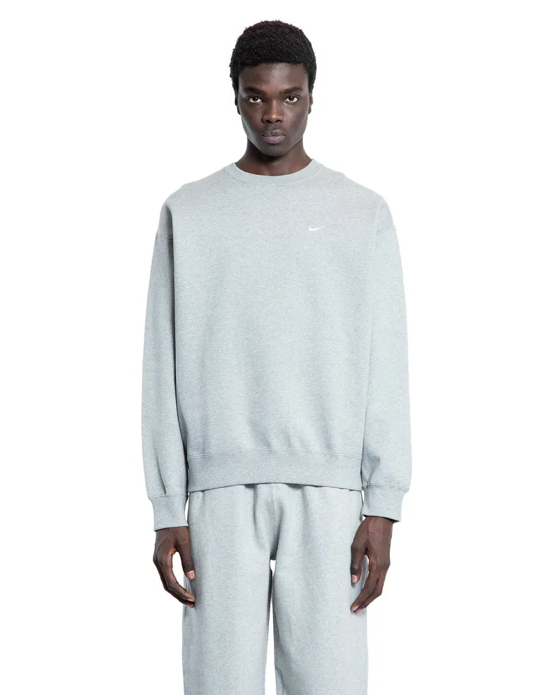 Nike Solo Swoosh Sweatshirt Grey