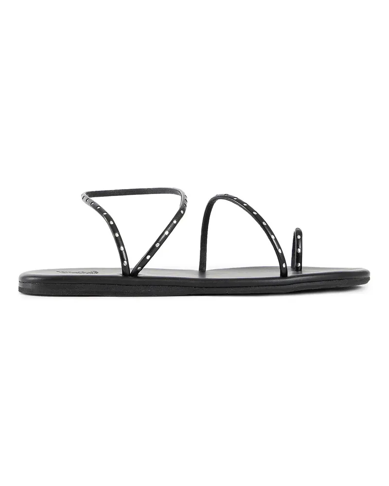 Ancient Greek Sandals Sandali Astro Black