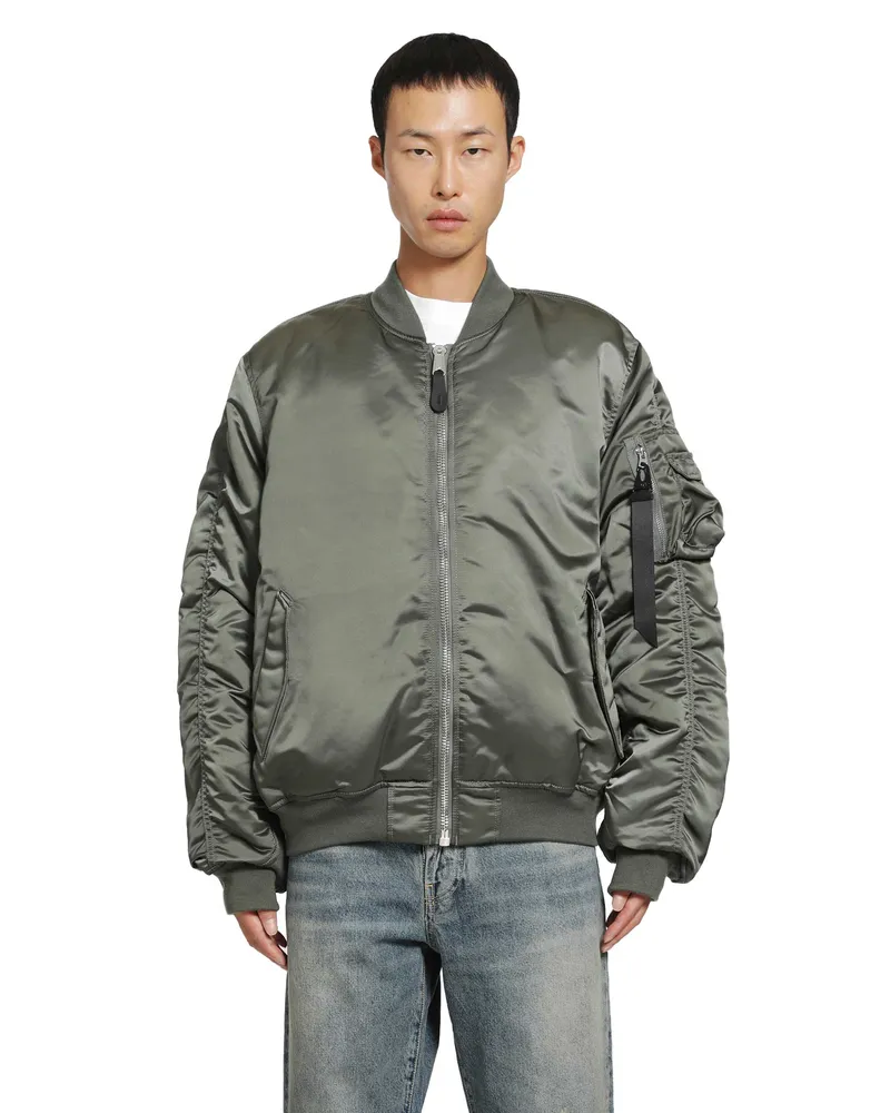 Alpha Industries MA-1 UV Bomber Jacket Green