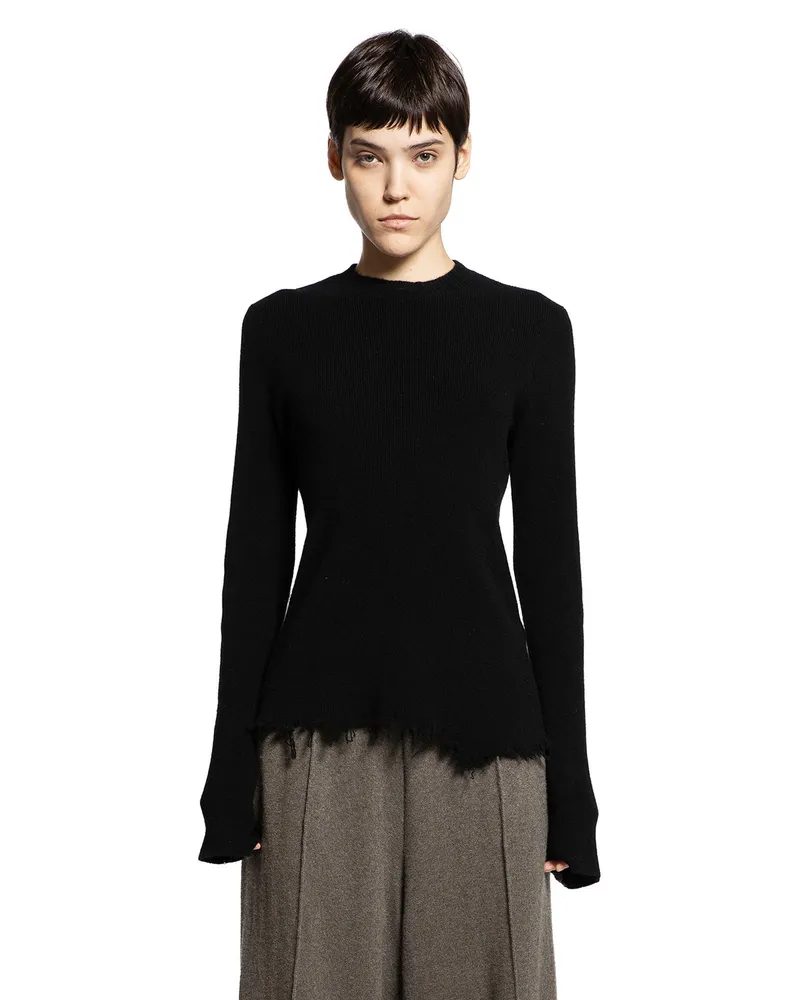 Ziggy Chen Crewneck Sweater Black