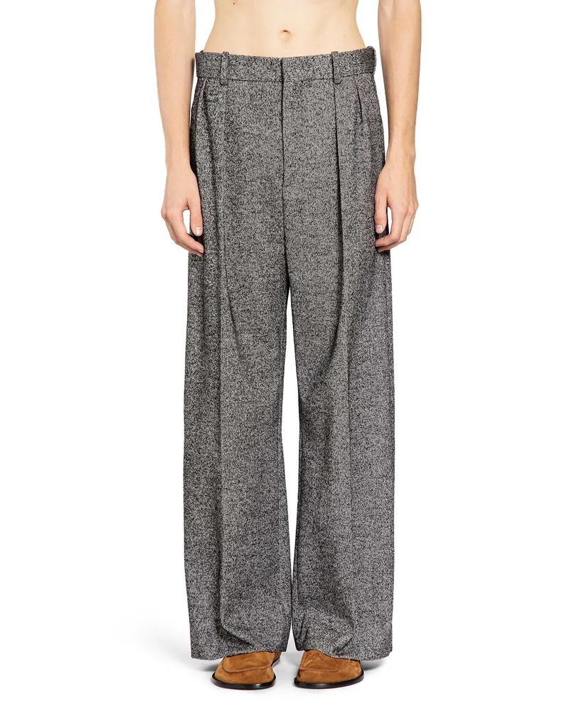 Loewe Wide Leg Twill Trousers 