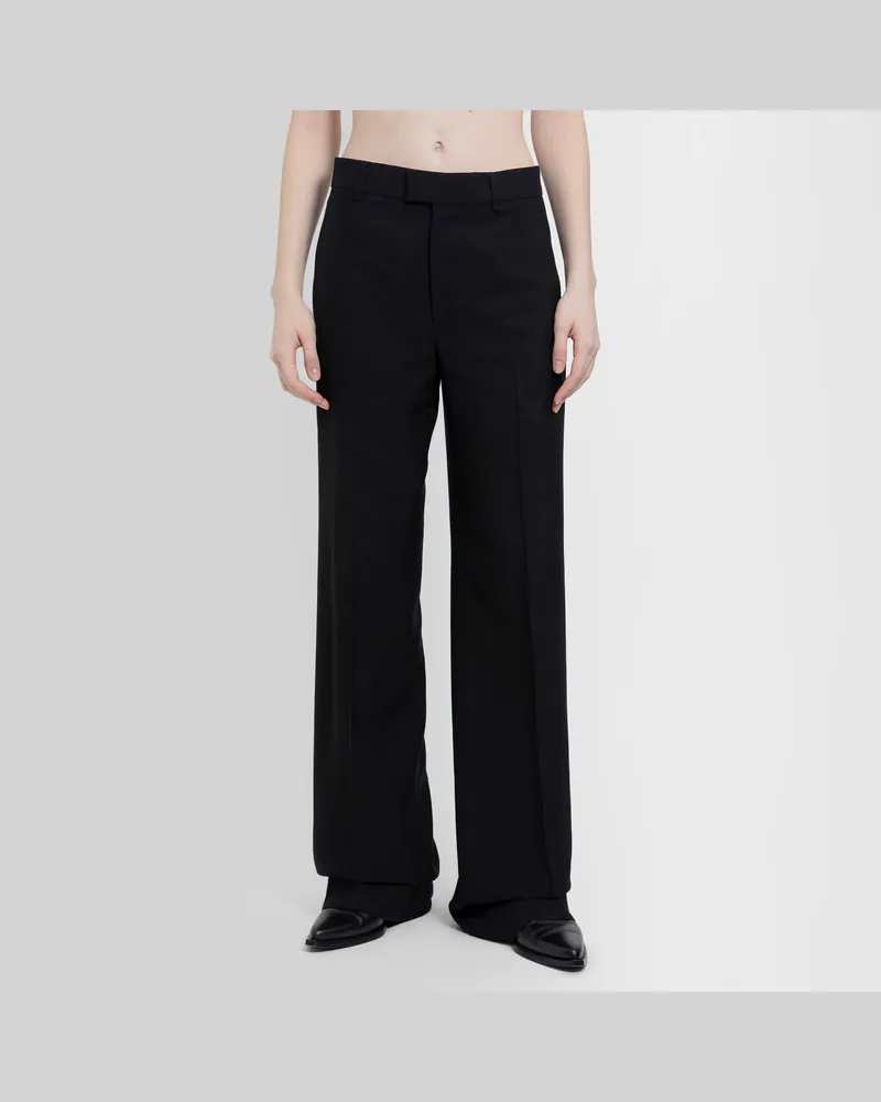 Ann Demeulemeester Maaike flared comfort trousers Black