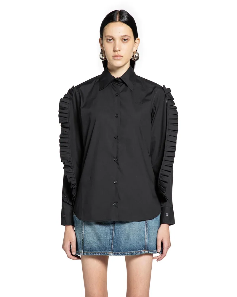 COPERNI Ruffle Shirt Black