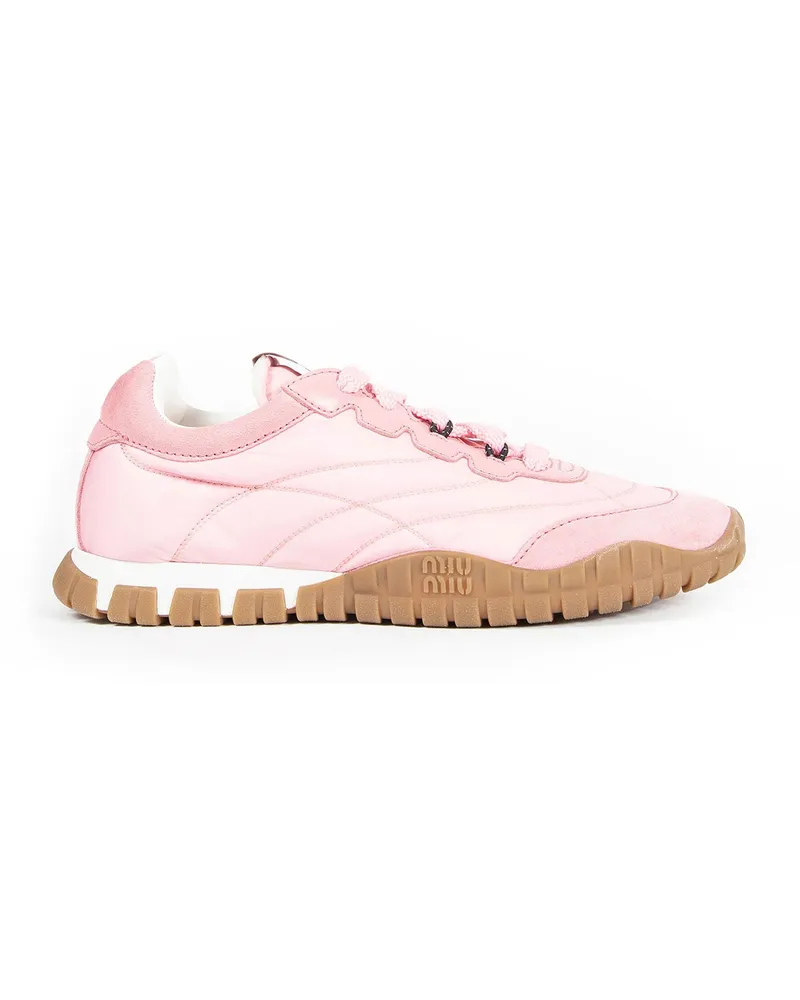 Miu Miu WOMAN PINK SNEAKERS Pink