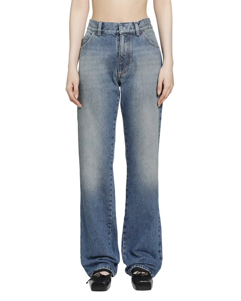 Maison Margiela Straight Leg Jeans Blue
