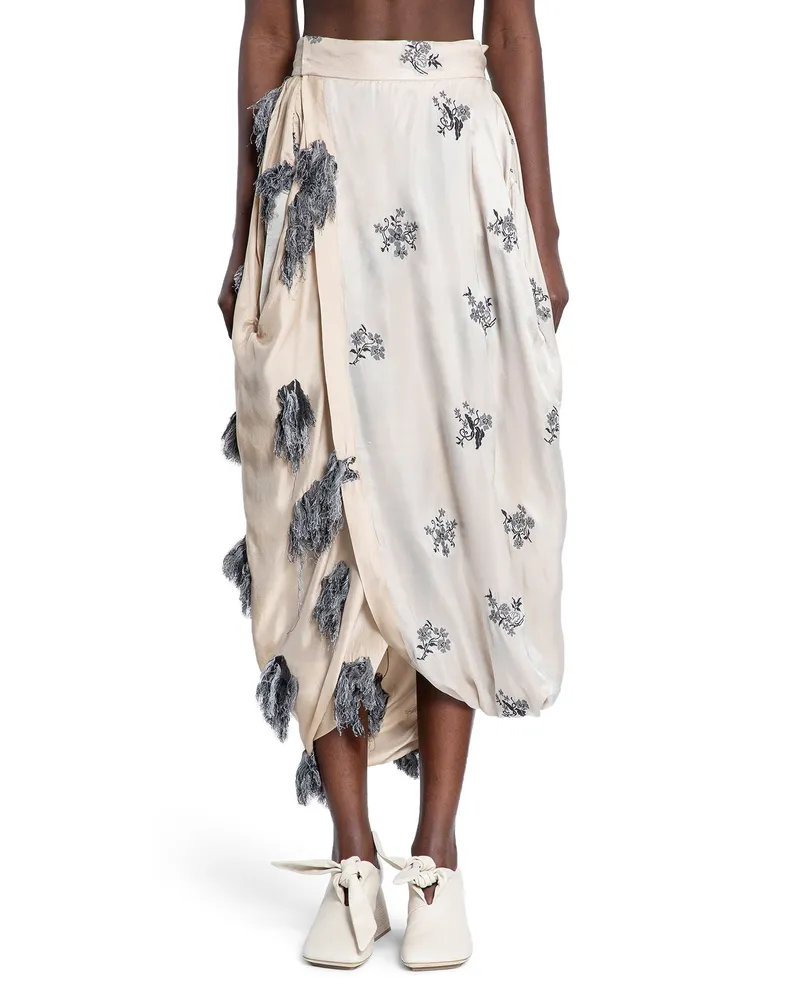Uma Wang Gink Skirt Off-white