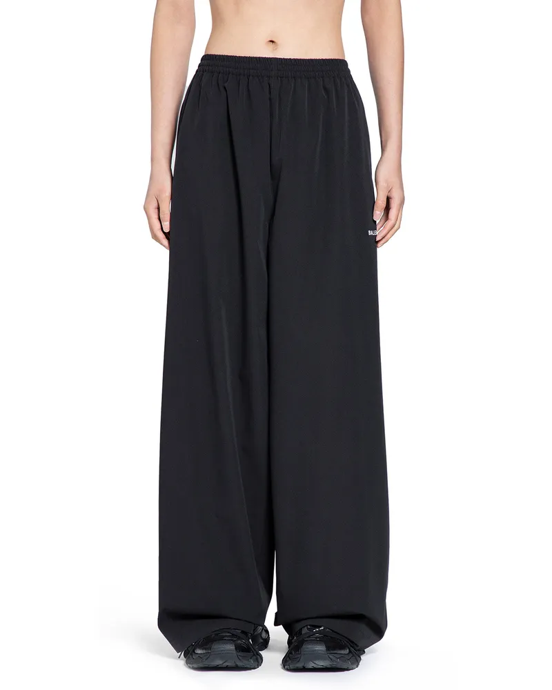 Balenciaga Medium Fit Tracksuit Pants Black