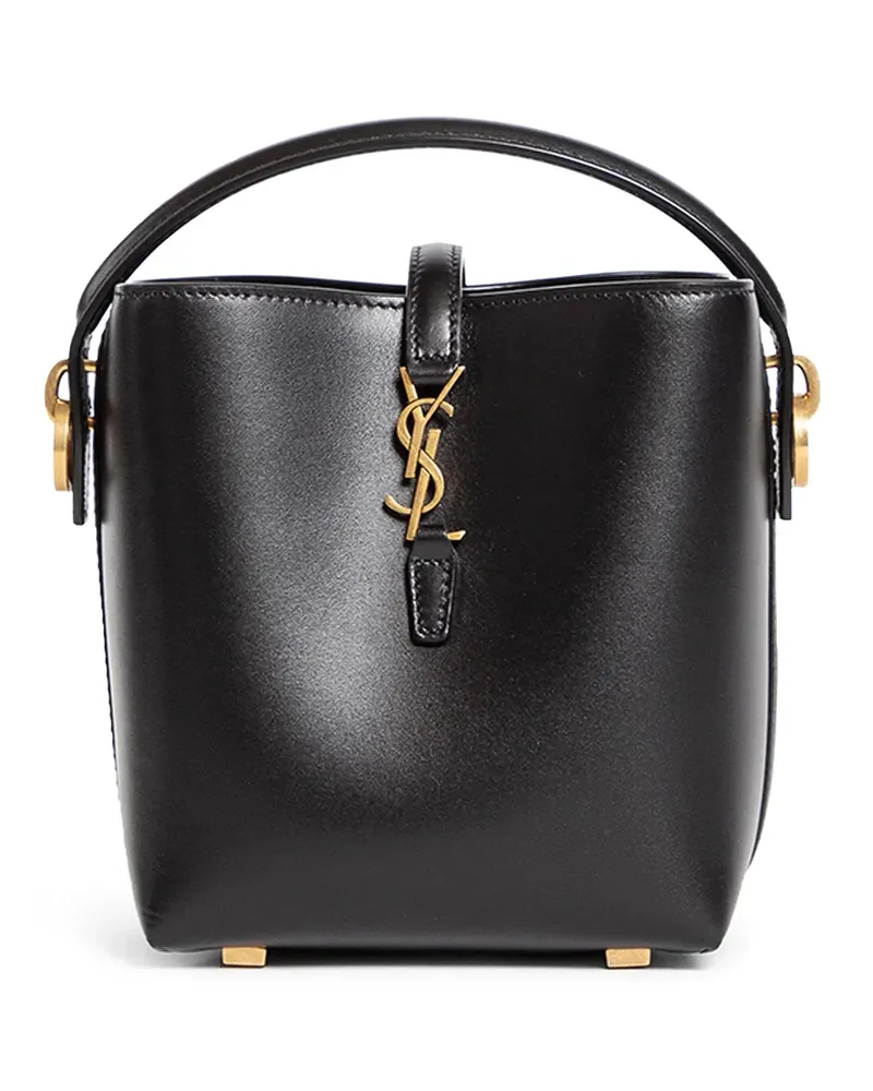 Saint Laurent Le 37 Mini in Shiny Leather Black