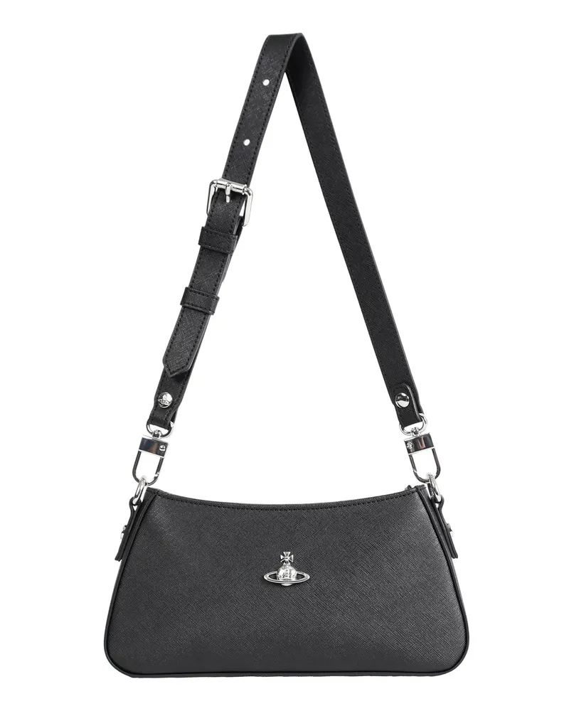 Vivienne Westwood Tasha Shoulder Phone Bag Black