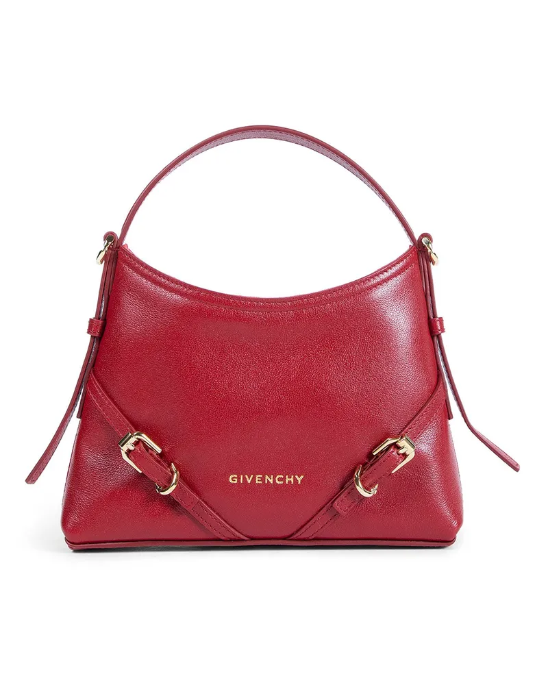 Givenchy Voyou Nano Bag in Shiny Leather Red
