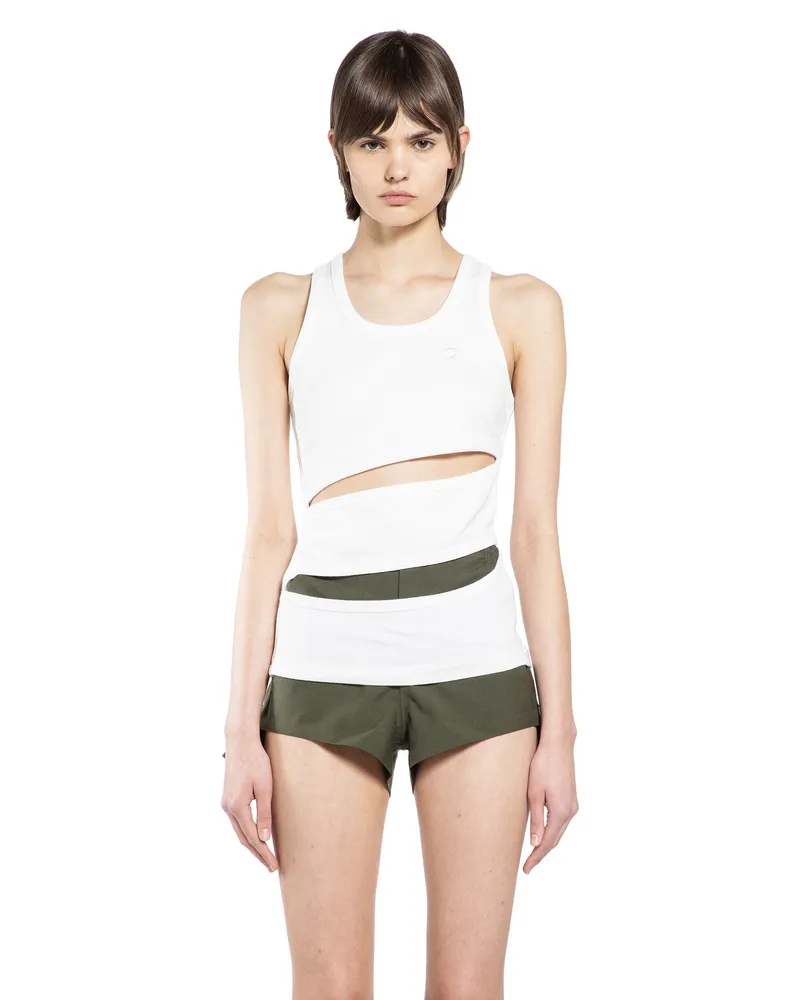 COPERNI Spiral Tank Top White