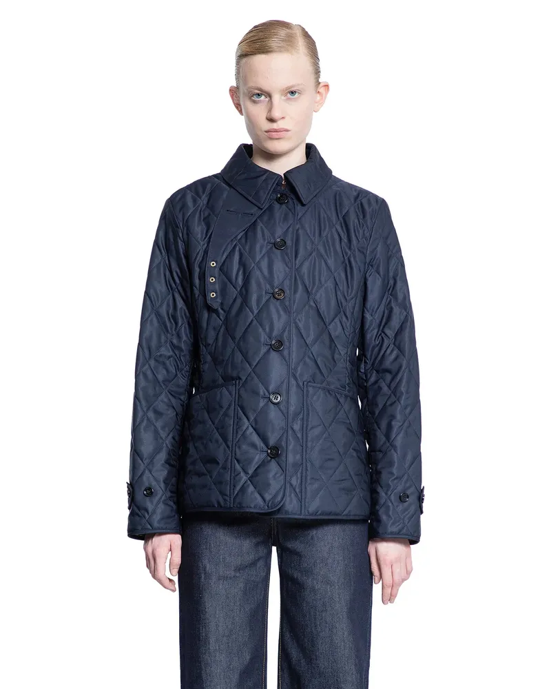 Burberry Quilted Thermoregulated Jacket Blue
