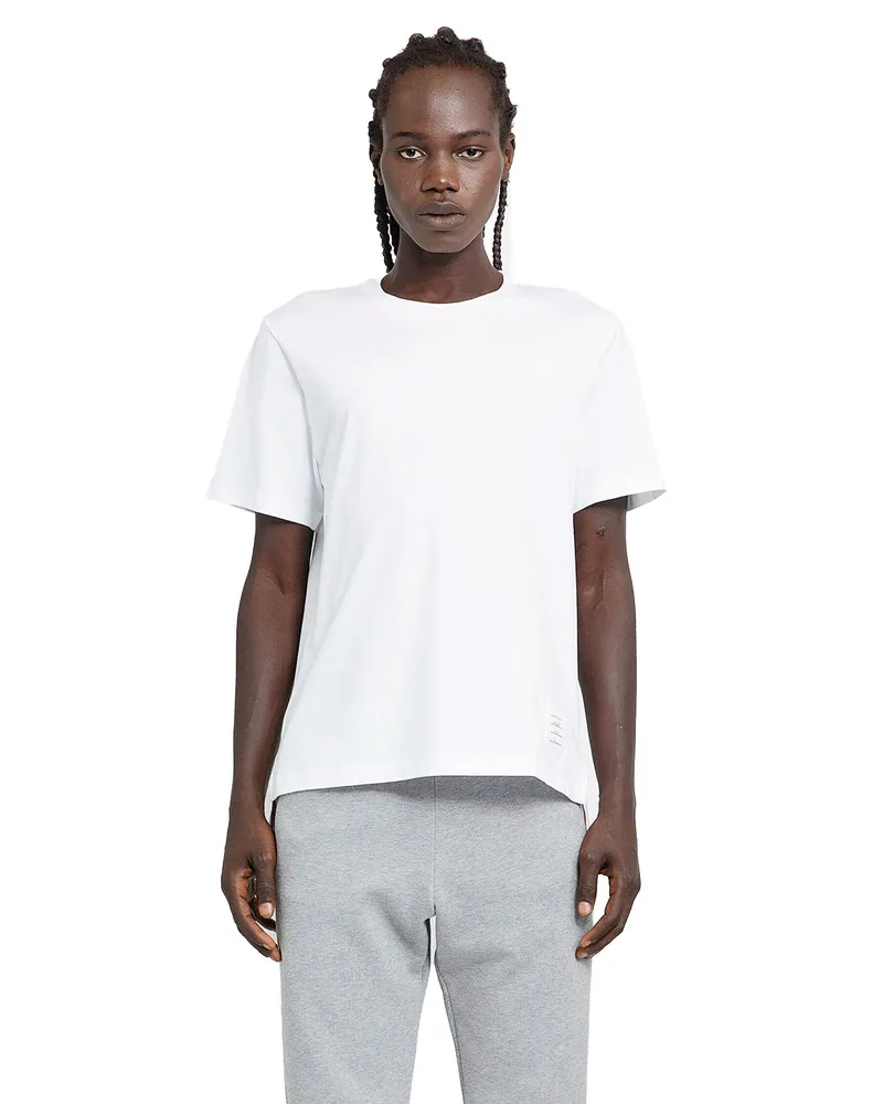 Thom Browne Medium Weight Jersey T-Shirt White