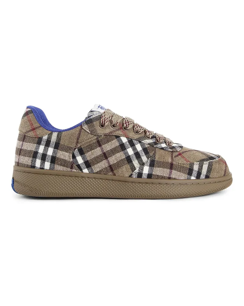 Burberry Sneakers Terrace Check Brown
