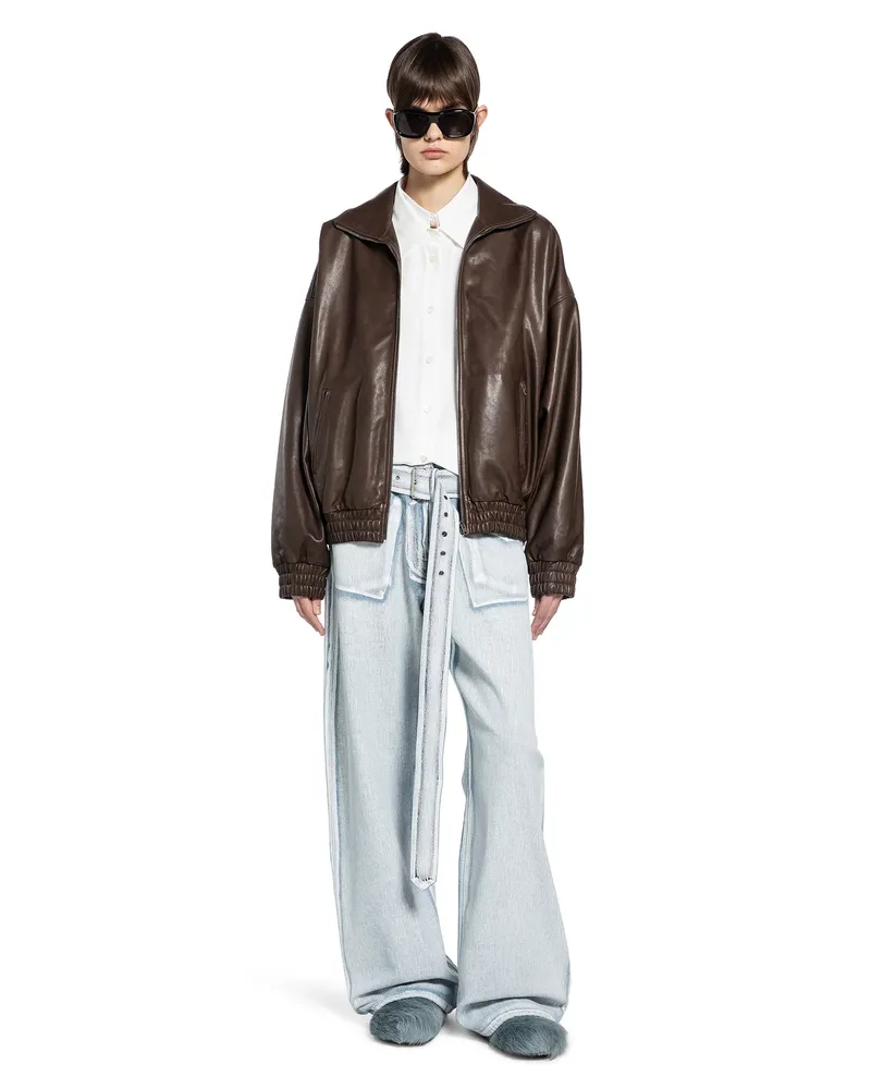 Acne Studios Layered Button-up Shirt White