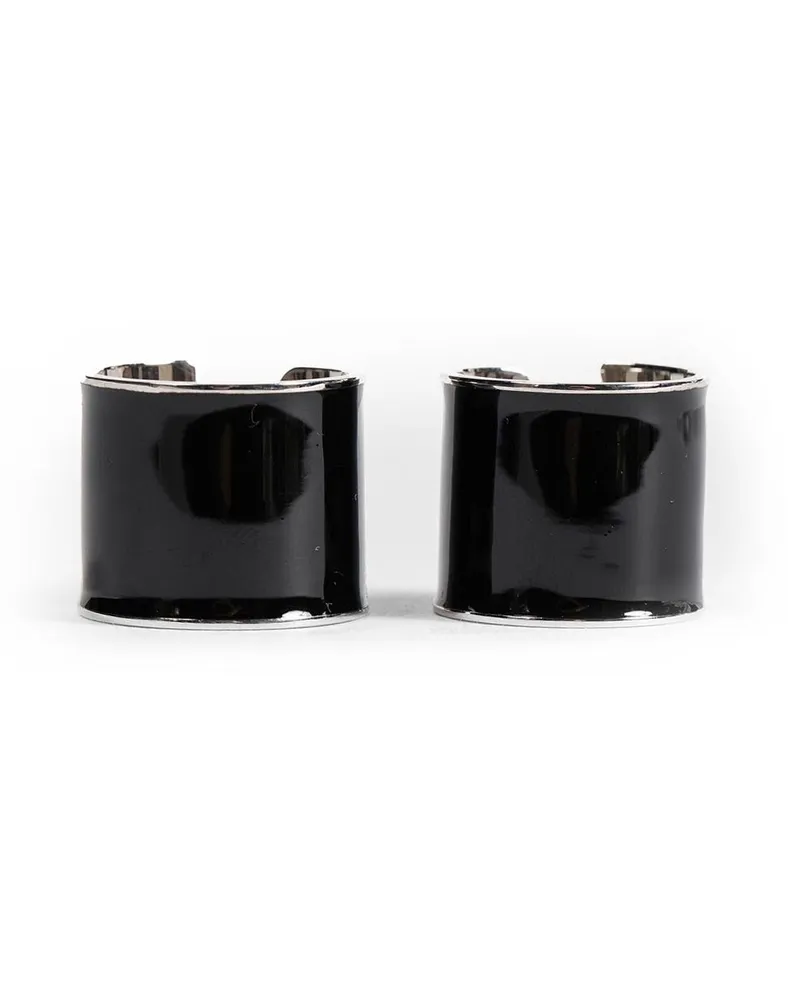 Courrèges AC Lacquered Rings Black