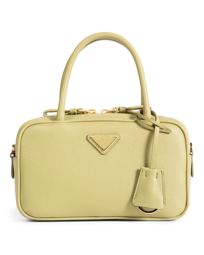 Prada Leather Handbag Green