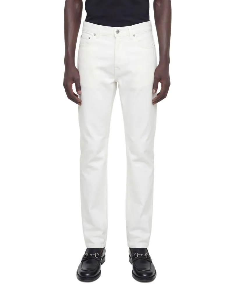 Gucci 5 Pocket Loose Fit Jeans White