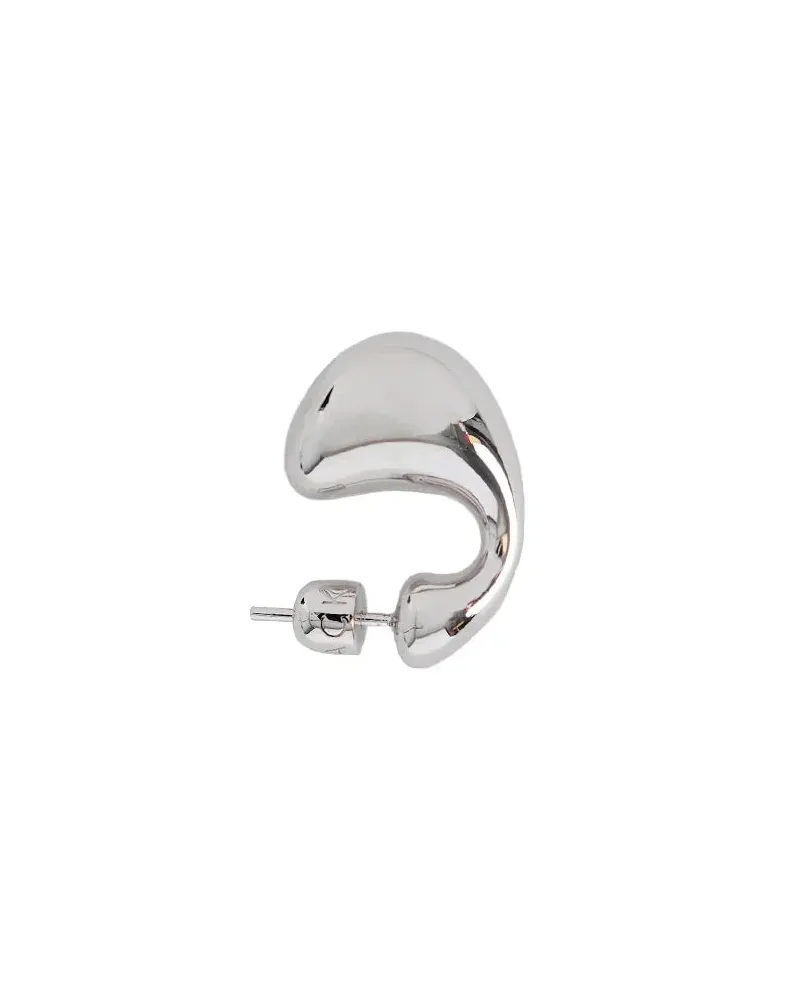 Maria Black Dolphin Earring Small Silver