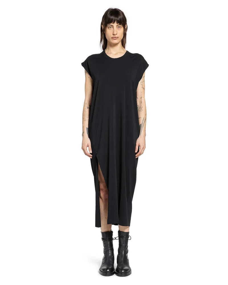 THOM KROM Relaxed Long Dress Black