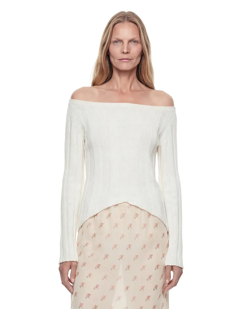 KHAITE Sylas Sweater Off-white