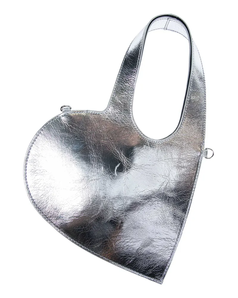 COPERNI Mini Heart Tote Silver