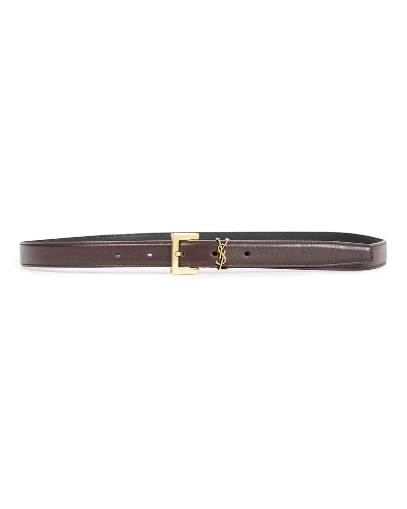 Saint Laurent WOMAN BROWN BELTS Brown