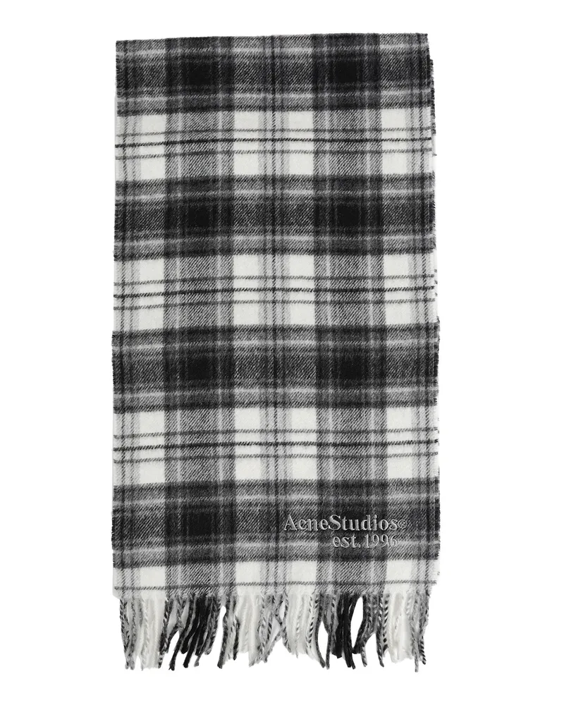 Acne Studios Cashmere Scarf Black&white