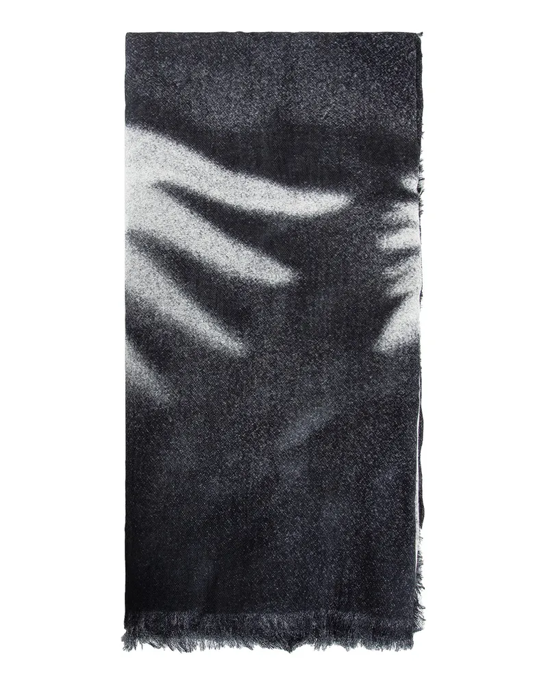 Ann Demeulemeester Doves'' Print Vesta Scarf Black&white