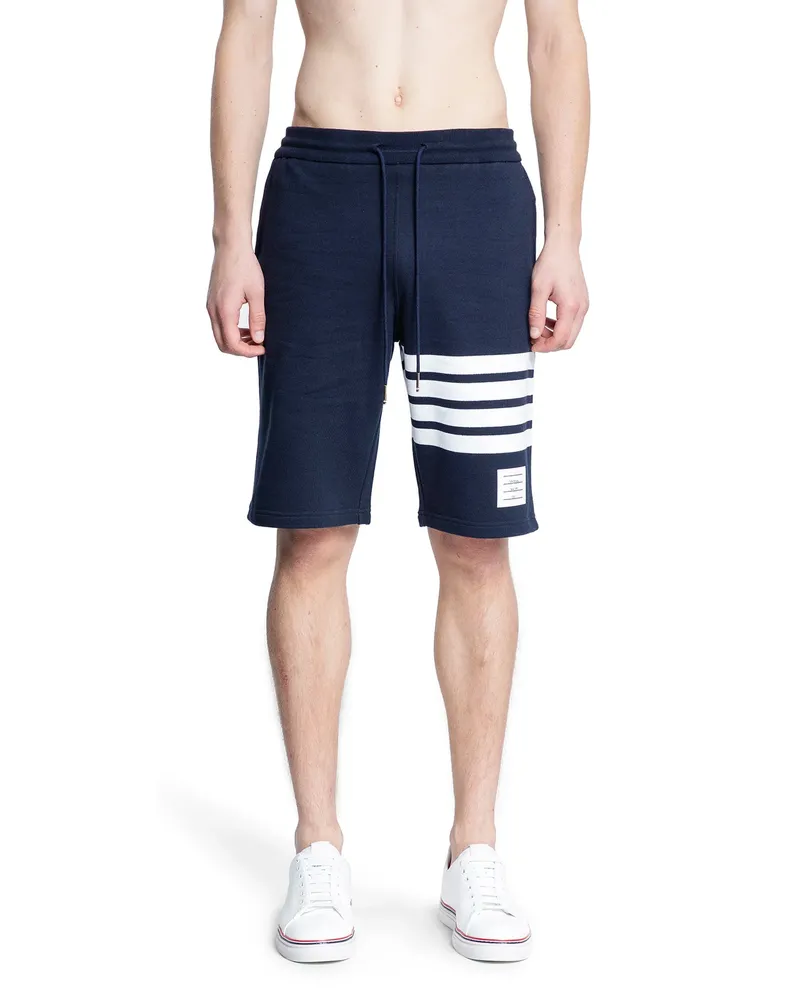 Thom Browne 4-Bar Sweatshorts Blue