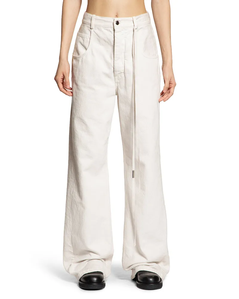 Ann Demeulemeester Claire 5 Pocket Jeans Off-white